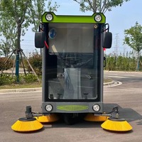 Balayeuse sans poussière, machine de nettoyage de sols à batterie, balayeuse-laveuse industrielle avec certification CE