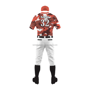 2025 Top vente hommes uniforme de Baseball personnalisé pour hommes prix usine en ligne vente Softball uniforme deux tons doux 100% coton ensembles - Product Image 3