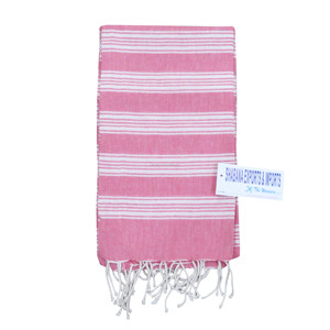Striped Fouta <b>Hammam</b> Turkish Spa <b>Towel</b> Lightweight Compact Quick Dry Yoga Resort And Travel Ready - Product Image 3