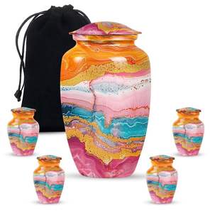 Urna de Aluminio Resistente a la Corrosión para Cenizas Humanas, Tamaño Adulto - Urna de Cremación Metálica a Prueba de Óxido - Florero Conmemorativo Anticorrosión para Funeral - Product Image 6