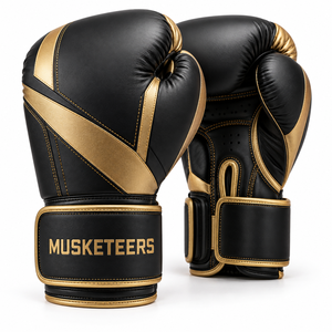 Guantes de Boxeo Vintage Hechos a Medida para Competiciones de Boxeo y Golpeo, Guantes de Boxeo de Cuero Genuino para Adultos - Product Image 3