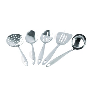 ชุดอุปกรณ์เสิร์ฟสลัด 5 ชิ้น ชุดเครื่องครัวสแตนเลส - Product Image 1