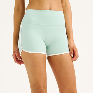 Pantalones Cortos de Verano para Mujer, Cintura Alta, Corte Holgado, Logotipo Personalizado, Ecológicos, de Secado Rápido y Transpirables - Product Image 4