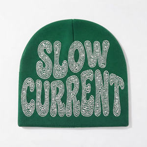 Unisex High Quality Custom Rhinestone <b>Winter</b> Beanies Warm Knit Skull <b>Cap</b> <b>Winter</b> Beanie Casual 100% Wool Polyester <b>Men</b> And Women - Product Image 1