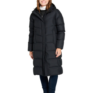 Ultra-Lightweight Women's Winter <b>Jacket</b> Long Korean Style Slim Fit Waterproof Over-the-Knee Hooded Coat <b>Plus</b> <b>Size</b> - Product Image 4