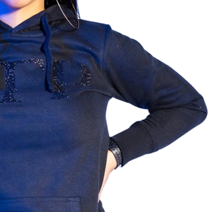 <b>Womens</b> <b>Navy</b> Blue <b>Hoodie</b> Tracksuit Set Long Sleeve Pullover <b>Hoodie</b> Jogger Pants Casual Two Piece Athletic Sportswear Outfit - Product Image 5
