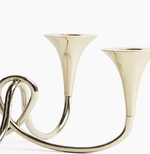 Candelero de Latón Natural Hecho a Mano, Elegante y Duradero, para el Hogar, Bodas, Pascua, Navidad, San Valentín, Cumpleaños - Product Image 4