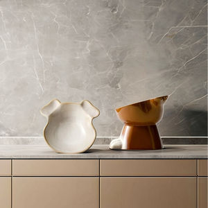 Tazón de plástico para mascotas con forma de perro, respetuoso con el medio ambiente, fabricante OEM, para uso en interiores pequeños, precios al por mayor para gatos - Product Image 5