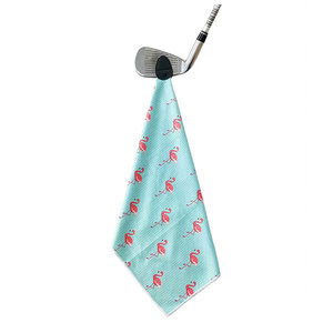 Serviette de golf gaufrée à séchage rapide en gros, vente directe d'usine, en matière de première qualité - Product Image 1