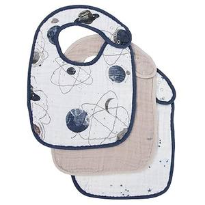 Bavoirs en mousseline pour bébé, 100% bambou, matière douce pour la peau - Product Image 1