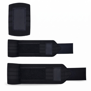Bandes de compression élastiques rayées personnalisées pour le sport, soutien du poignet pour la musculation et le fitness, vente en gros - Product Image 2