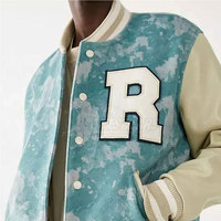 Chaquetas Varsity de Cuero Personalizadas con su Logotipo, Chaquetas de Invierno de Alta Calidad, Ecológicas, Transpirables, Ropa Urbana, Estilo Universitario