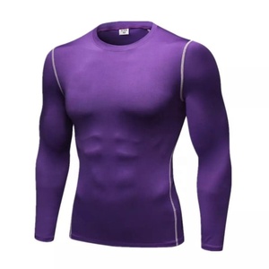 Maillot de protection anti-éruption MMA à manches longues pour homme, haut de compression de marque personnalisé, expédition rapide - Product Image 4