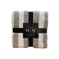 Couverture polaire en microfibre 100 % polyester Sherpa épaisse et moelleuse, taille King Size, pour adultes et enfants, toutes saisons, motif flamme, vente en gros