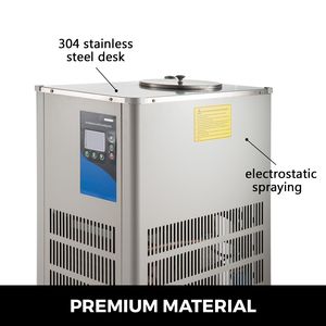 เครื่องทำความเย็นแบบหมุนเวียนในห้องปฏิบัติการ 5 ลิตร อุณหภูมิต่ำ -20 องศาเซลเซียส - Product Image 2