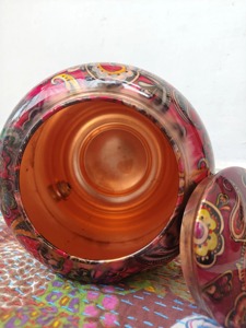 Distributeur d'eau en cuivre au look vieilli, style antique, finition solide, fabrication sur mesure - Product Image 2