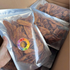 Tranches de bananes frites au sésame et au gingembre, qualité supérieure, vente en gros, produit d'exportation, offre exceptionnelle, meilleures ventes - Product Image 1