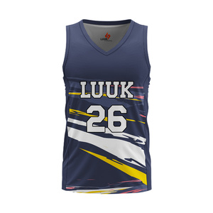 Camiseta de Baloncesto Personalizada de Primera Calidad, Ropa Deportiva Transpirable, Último Diseño, Proveedor Mayorista, Suministro de Fábrica - Product Image 4