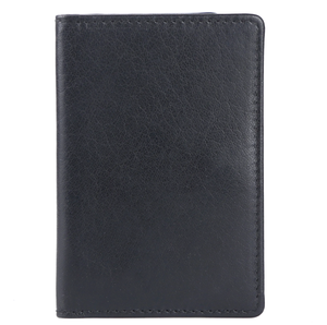 Custom Genuine Leather Card Holder Lightweight High Quality Men's Card Holder <b>Wallets</b> Pocket Mini <b>Smart</b> Slim Crazy Horse Leather - Product Image 2