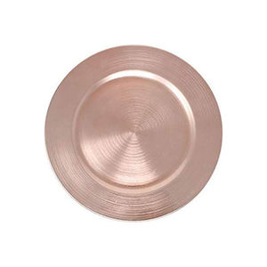 Assiette de présentation moderne en argent gaufré avec bordure ornée, vaisselle de haute qualité pour la restauration fine, idéale pour le Ramadan et Noël - Product Image 6