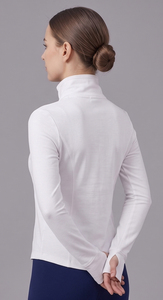 Women Yoga Training Jacket High Neck Jogging Workout Compression Jacket Women's Yoga Jacket Compression Fit Long Sleeve - Product Image 5