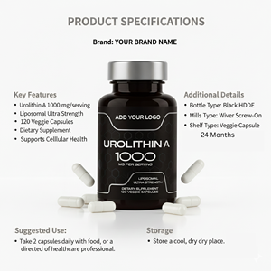 OEM Urolithin a Liposomal Dietary Supplements Capsules 120 Capsules/Bottle <b>for</b> Adult <b>for</b> <b>overall</b> wellness - Product Image 4