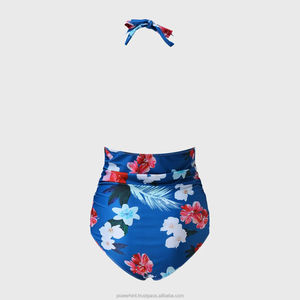 Customized Women Solid 1-Piece Swim Dress Training Competition Beachwear Professional Swimwear - Product Image 3