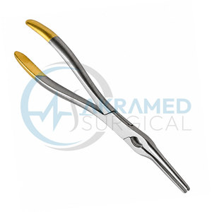 คีมจัดกระดูกอ่อนจมูกแบบตรง รุ่นพรีเมียม Akramed Surgical Asch ด้ามจับสีทอง ทำจากสแตนเลสสตีล สำหรับศัลยกรรมตกแต่งจมูก ได้รับการรับรองมาตรฐาน CE - Product Image 3