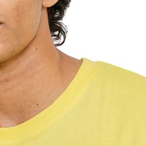 T-shirt décontracté en coton pour homme, couleur unie, col rond, pour l'été, vente en gros personnalisée, fournisseur d'usine en gros, fabricant OEM - Product Image 5