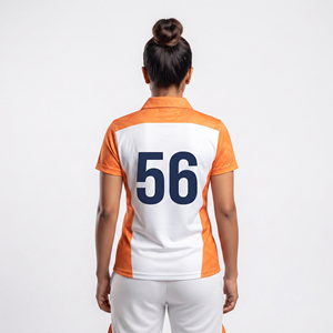 Camiseta Deportiva de Cricket para Mujer, Calidad Premium, Transpirable, 100% Poliéster - Product Image 2