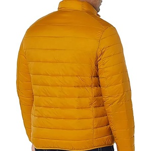 High Quality Fashion Zip up OEM Outdoor Winter Shiny Padded Down Men Cropped Puffer Jacket HIGH STREET - Product Image 5