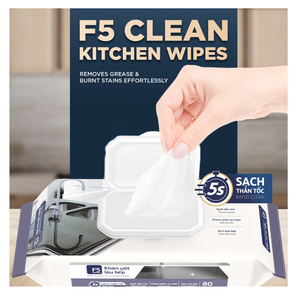 Factory Wholesale F5 Clean <b>Kitchen</b> Wet Wipes Biodegradable Non-Woven <b>Kitchen</b> Cleaning Wipes Soft Daily Household Wet Towel - Product Image 6