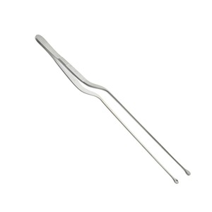 Pinzas Nasales Tipo Bayoneta, Dentadas, de Acero Inoxidable, Instrumento Quirúrgico Manual para ORL, para Empacamiento Nasal Preciso - Product Image 3