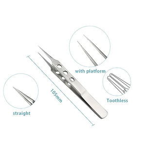 Ensemble de 11 pinces d'extraction pour greffe de cheveux, manuelles, en acier inoxydable allemand, certifiées CE, instruments chirurgicaux médicaux durables - Product Image 3