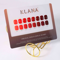 Esmalte de Uñas UV Rojo, Set de 15ml/unidad, Gel Autonivelante Ecológico, 8 Colores de Alto Brillo con Capa Superior Mate, OEM