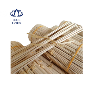 BLUE LOTUS FARM Alcohol Free Eco-Friendly Lead Free Handcrafted Rattan Reed <b>Diffuser</b> Sticks Cylindrical Fresh Long Lasting Aroma - Product Image 1