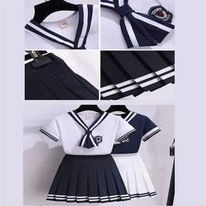 Uniforme Escolar de Algodón para Niños, Disfraz de Cosplay, Traje de Graduación para Estudiantes, Bata y Birrete Duraderos - Product Image 3