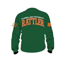 Ensemble sweat-shirt et short en coton 100% de haute qualité FAMU ensemble de 2 pièces avec logo personnalisé pour toutes les sororités et la fraternité