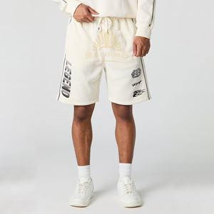 Ensemble sweat-shirt et short à col rond pour homme Ensemble sweat-shirt et short en tricot d'automne Ensemble personnalisé sérigraphie - Product Image 4