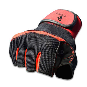 Premium Quality Leather Gym Gloves Comfortable Grip Design for Outdoor Fitness Training Weight Lifting Workout-<b>Half</b> Finger - Product Image 3