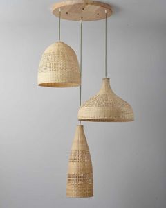 Pantalla OEM ODM hecha a mano por Vifarmex | Fábrica de iluminación de bambú de ratán de Vietnam para el mercado global - Product Image 2