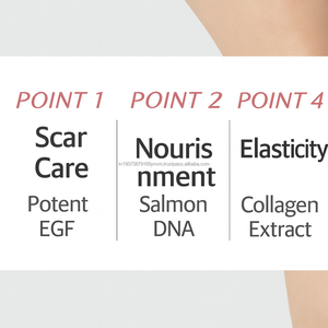 K Beauty EGF Ceramide salmone PDRN collagene Glow rassodante crema coreana oem - Product Image 2