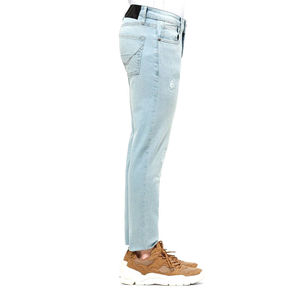 Distressed Style Custom <b>Jogger</b> Pants for <b>Men</b> High Waist Casual Style 100% Cotton Quick Delivery From Pakistan Manufacturer <b>Jeans</b> - Product Image 2