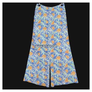 Pantalon Palazzo d'été personnalisable pour femmes Pantalon ample à jambes larges en tissu de coton léger et respirant Parfait - Product Image 2