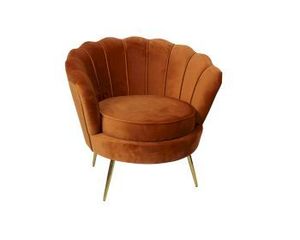 Luxury Velvet Shell Accent <b>Chair</b> Modern Single Sofa <b>Chair</b> for Hotel Furniture - Product Image 4