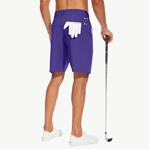 Shorts de golf pour hommes, personnalisés, de haute qualité, décontractés, à séchage rapide, respirants, extensibles, légers, anti-transpiration, pour le sport actif - Product Image 2