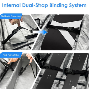 Latest Design Fashion Draw Snowboard Bag Washable Customized Low Price Snowboard Bags for Sale - Product Image 5