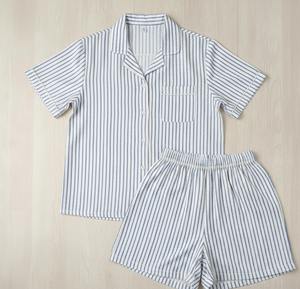 ชุดนอนผ้าฝ้ายแท้ 100% ทำมือจากอินเดีย แขนยาว พิมพ์ลายวาดมือ ระบายอากาศได้ดี นุ่มสบาย ใส่ได้สองด้าน - Product Image 4