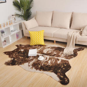 Natural Large Cowhide Cow Skin Leather Area Rug High Cow Hide Faux Fur Rug Cowhide Fur Rug for Living Room - Product Image 5