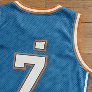 Maillot de basket sans manches personnalisé avec numéro d'équipe, 100 % polyester, hauts de basket sans manches - Product Image 3